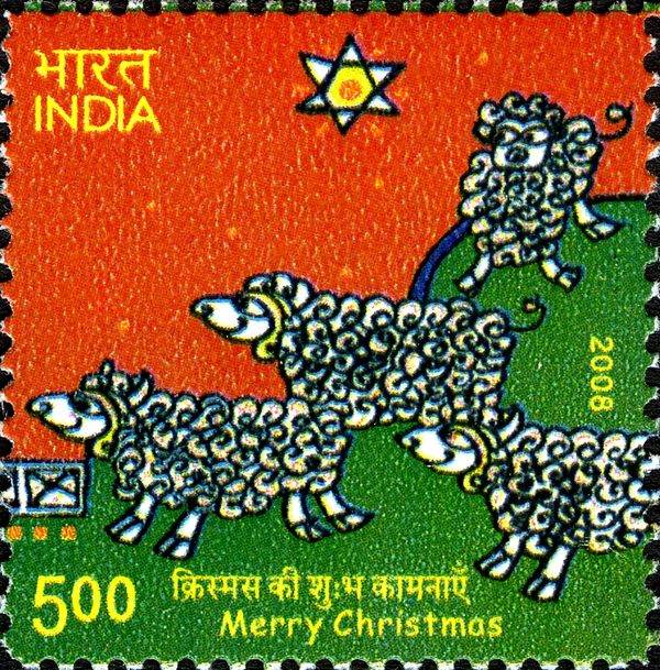 Christmas Star and Sheep