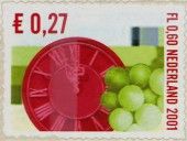 Clock and Grapes