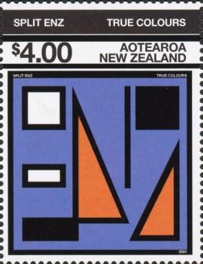 Design Based on Album Cover for True Colors by Split Enz