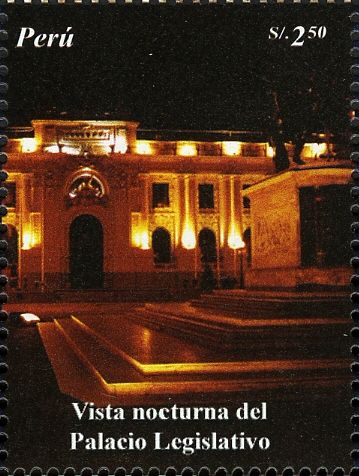 Night view of the Exhibition Centre