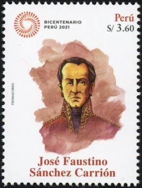 José Faustino Sánchez Carrión, 1821 Revolutionary Leader