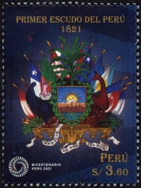 First Coat of Arms 1821