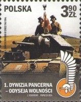 Odyssey of the 1st Armored Division in World War II
