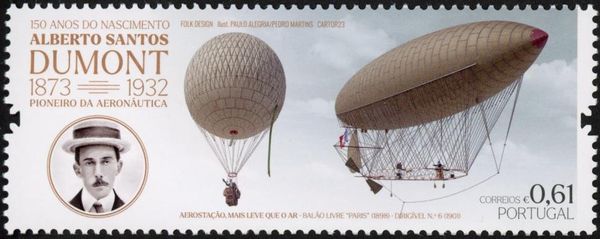 Alberto Santos Dumont, Aviation Pioneer (1873-1932)