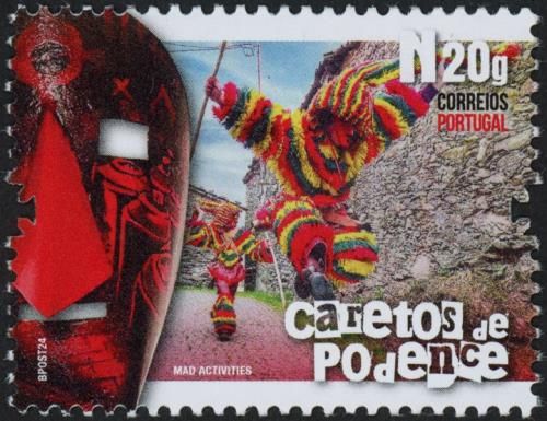 Scene from Caretos de Podence Festival