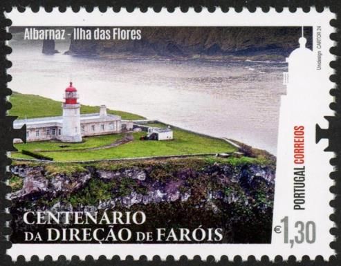 Lighthouse at Albarnaz, Flores Island, Azores