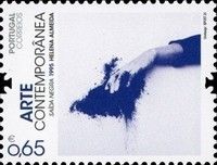 Saida Negra by Helena Almeida (1934-2018)