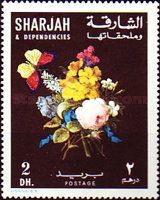 Bouquet and Red-Yellow Butterfly