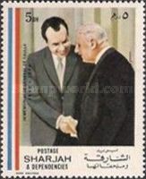 Charles de Gaulle and Richard Nixon
