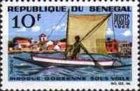 Sailed Pirogue, Gorée Island