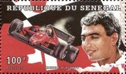 Michele Alboreto and Ferrari F1/86