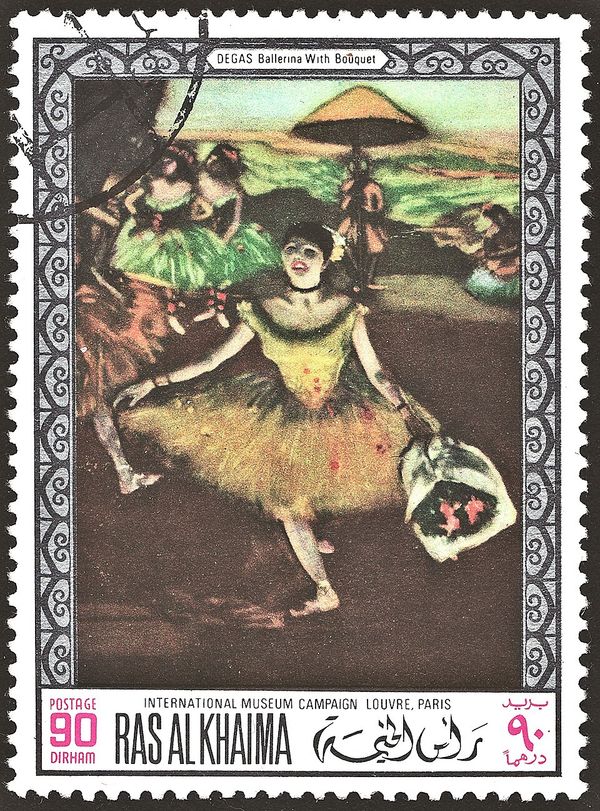 Ballerina, by Edgar Degas