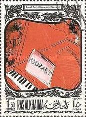 Wolfgang A. Mozart, by Raoul Dufy
