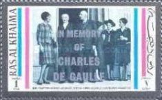 Charles de Gaulle with Konrad Adenauer