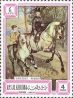 The Rider in the Bois De Bologne; by Pierre-Auguste Renoir …