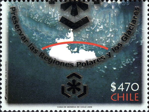 Emblem and Retreating Ice