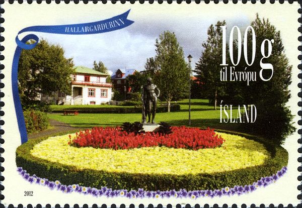 Parks IV - The Hallargarður park in Reykjavík