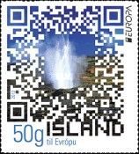 Geyser and QR code