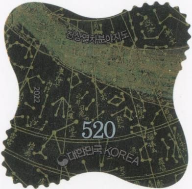Cheonsang Yeolcha Bunyajido Celestial Map