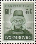 600th Death Anniversary of John the Blind (green and grey)