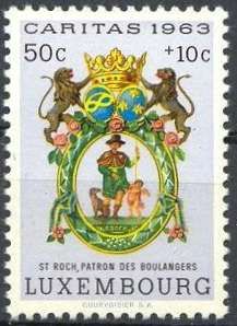 St. Roch (Patron Saint of Bakers)