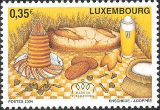 Bakery Products and Glass of Beer