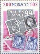 Eiffel Tower, Paris; Stamps from France and Monaco