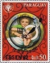 Christ Child, Overprinted