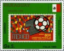Brand MiNr Mexico. 1,306