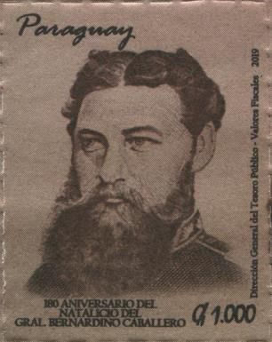 180th Anniversary of birth of President Bernardino Caballero
