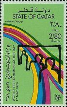 People in colorfull stream