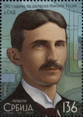 Arrival of Nikola Tesla in USA, 140 Years