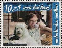 Girl and Poodle