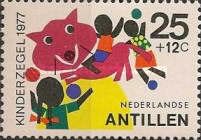 Children Playing with Fantasy Animals