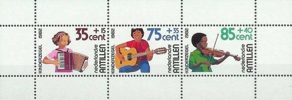 Child Playing Accordion