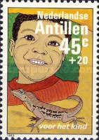 Child with Lizard