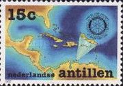 Map of the Antilles