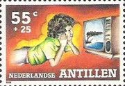 Girl Watching Television