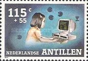 Girl Using a Computer