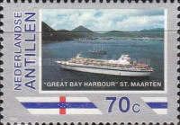 Passenger Ship "Sun Viking" in Great Bay Harbor, St. Maarten
