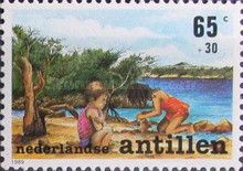 Children Playing on Beach