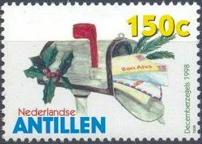 Mailbox at Christmas