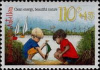 Children Playing with Toy Boat