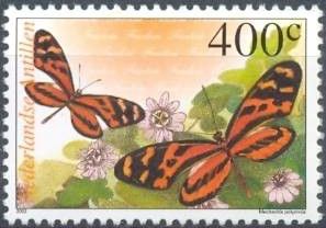 Orange-spotted Tiger Clearwing (Mechanitis polymnia)