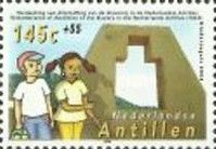 Boy, girl, wall of plantation house
