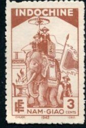 Asian Elephant (Elephas maximus) with Howdah