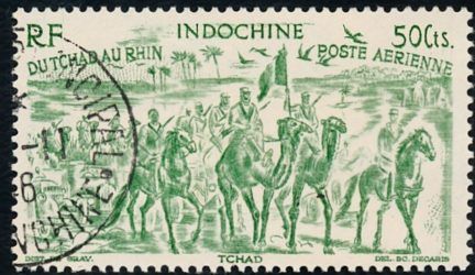 Departure from Tchad