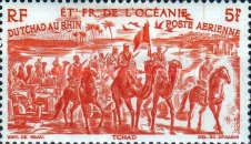 Departure from Tchad