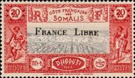 Djibouti overprint
