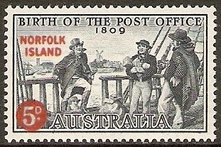 150th Anniversary of Australian Post Office surcharged